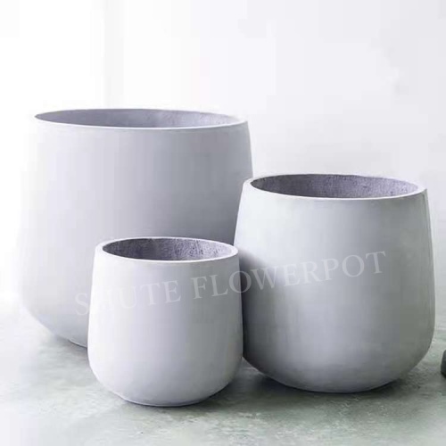 Large Cement Outdoor Flower Planters