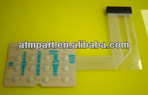 ATM parts ATM machine NCR 58XX keypad Membrane 16 Key Tactile 3 Layer , 0090011099 / 009-0011099