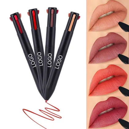 Wholesale Best Price Cosmetics 4 in 1 Waterproof Lip Liner Pencil