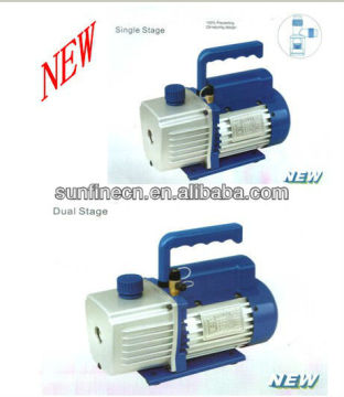 Singel/Two Stage rotary vane Vacuum Pump for refrigerating system