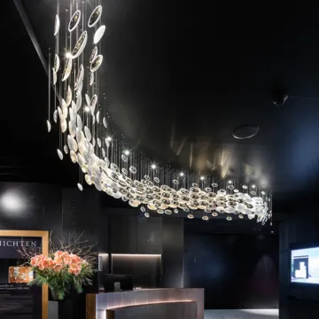 Unique Design Mall Exhibition Hall Chandelier Lighting