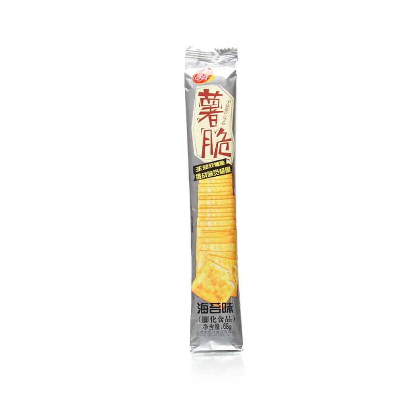 Hot Sale Nori Flavor Crackers Potato Chips in Bag