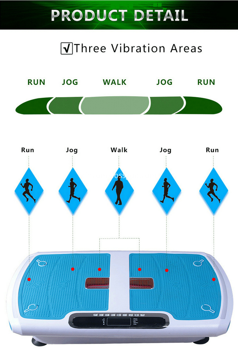 Crazy Body Building Vibration Plate