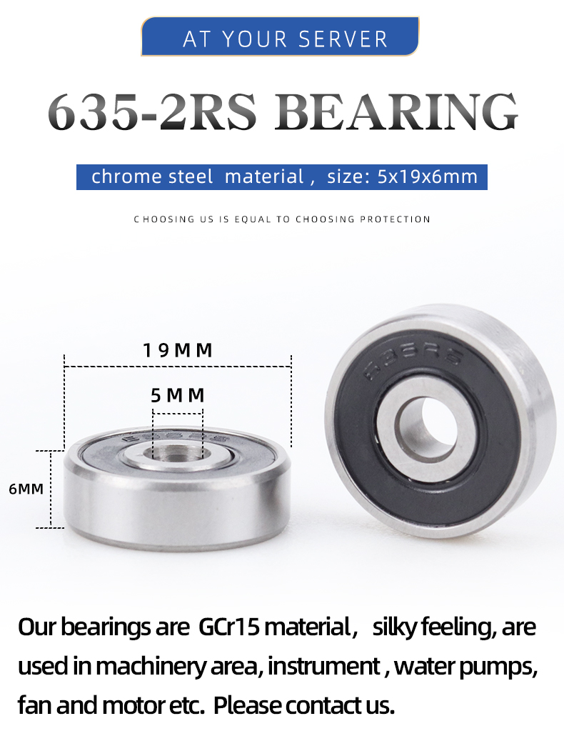 635 2rs Bearing 02