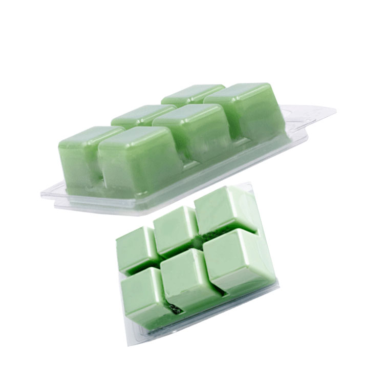 Eco Friendly Plastic Wax Melts Pet Clamshell Packaging