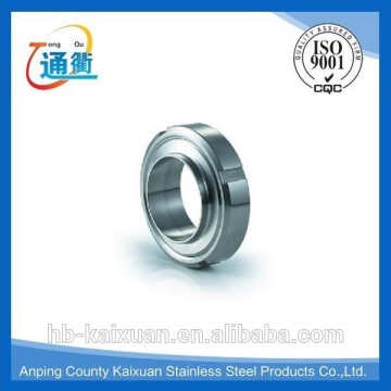 Polish stainless steel pipe fittings 1 inch sanitary union