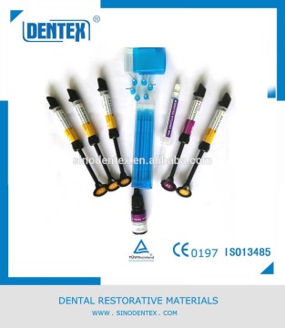 Dental supplies dental light cure composite kit with ex-factory price