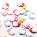 Πολύχρωμες Μικρές Πιγκουίνες Ρητίνη Cabochon Beads Spacer 100psc / bag για DIY Διακόσμηση Χάντρες