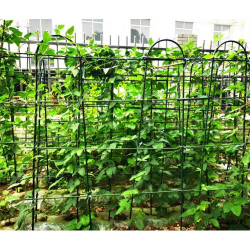 Coated Tunnel Support Frame Garden growth support plant cover frame Supplier