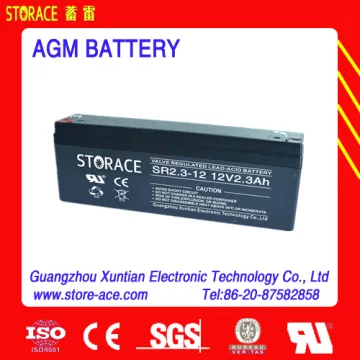 Emergency light Sealed lead-acid battery 12v 2.3ah (SR2.3-12)