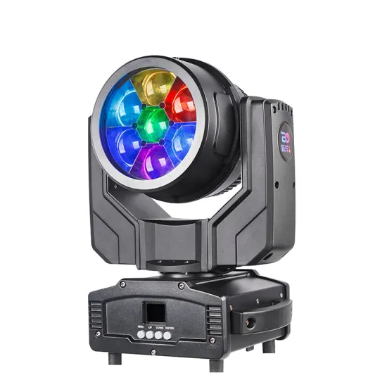 IP65 Waterproof 7x40W RGBW 4in1 LED Wash Beam Moving Head Light