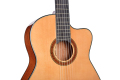 39 tum cutaway high end solid klassisk gitarr