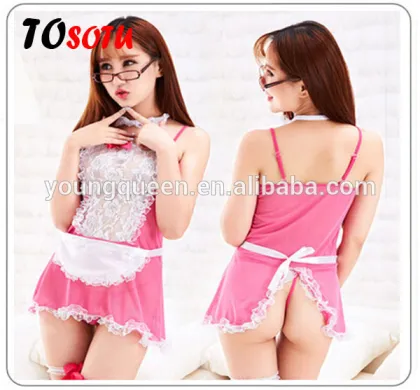 SYS14 The new maid lace sexy lingerie chest maid RPG set wholesale for sexy lingerie