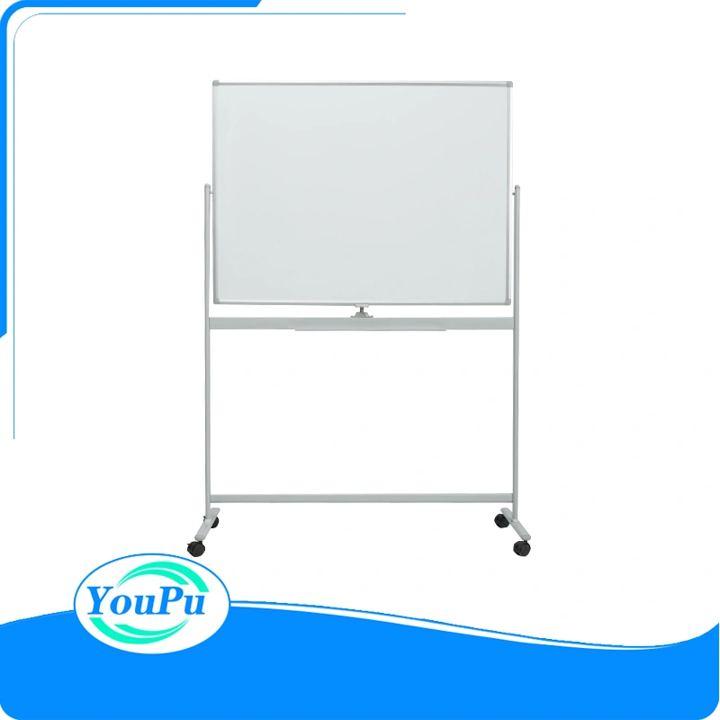 foldable rotating whiteboard stand reversible u