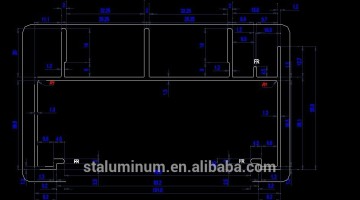 Vietnam aluminum profile, aluminum profile for Vietnam market