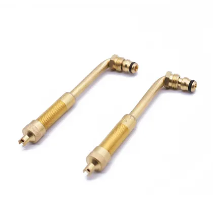 TRJ4000 Agricultural Vehicle Brass Large Bore Tube Tire Valve Stem