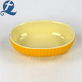 Wholesale Low Price Printed Oval Baking Tray