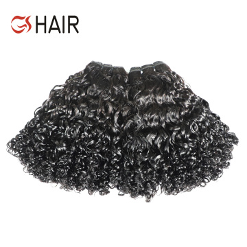 GS Brazilian Raw Virgin Cuticles Aligned Water Wave Human Hair Bundles With Closure