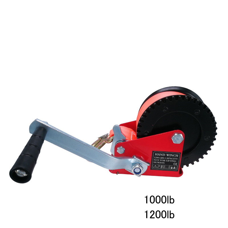 1000lb-1200lb Portable Hand Winch