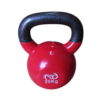 Vinyl coated Kettle bell, various colors are available