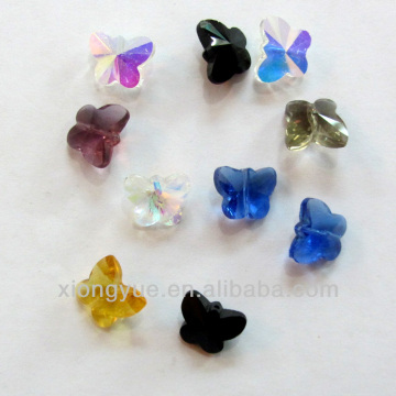 wholesale plating crystal faceted glass beads pendants