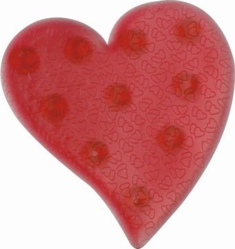 Pvc bath mat ( heart-shaped)