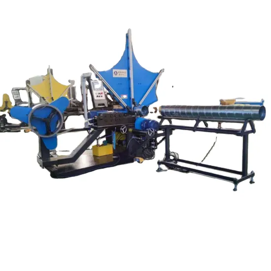 Spiral Round Duct Machines for HVAC: Metal Air Duct Forming Making Machine