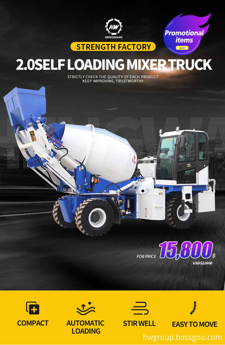 2 ton self-loading concrete mixer truck_01