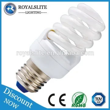 Full Spiral cfl energy saving bulb factory