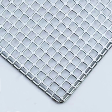 Roestvrijstalen mesh plaatwerk met metaal geslagen platte filters