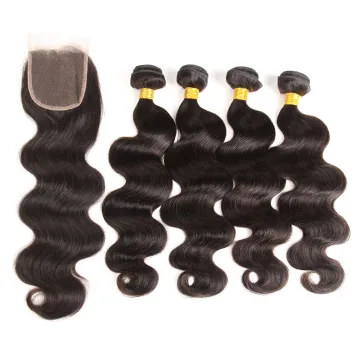 Grade 8A Mink Brazilian Virgin Hair Body Wave Wholesale Brazilian Body Wave virgin Brazilian hair Bundles With Closure