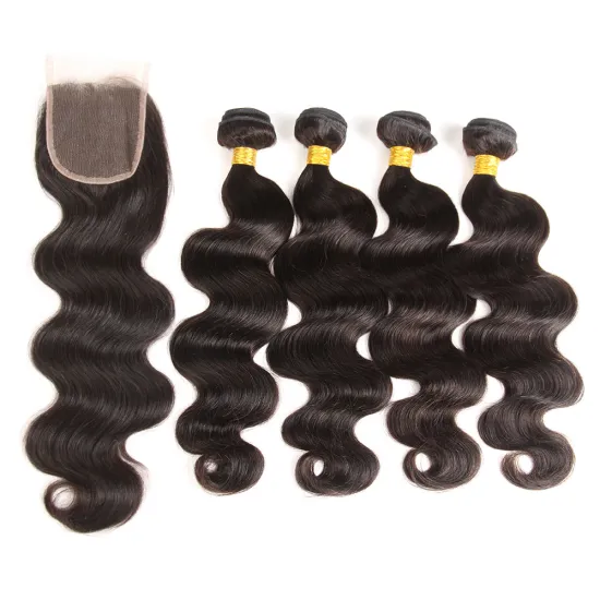 Grade 8A Mink Brazilian Virgin Hair Body Wave Wholesale Brazilian Body Wave virgin Brazilian hair Bundles With Closure
