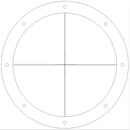Tactical Scope 3-9x40: Illuminated Hunting CQB Prism Scope for Low Light