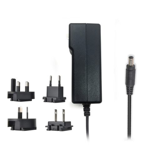 Uit verwisselbare plug 36W 24V 1.5A AC/DC Power Adapters