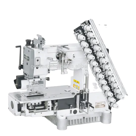 CHOICE 12064P 12 Needle Gear Puller Double Chain Stitch Sewing Machine