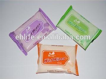 hand & Face travel package wet tissues for baby