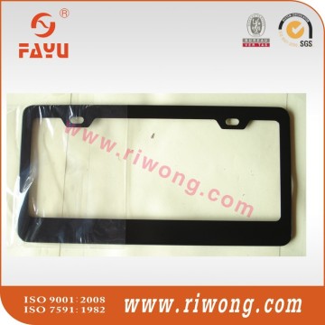 No LED Flash Function metal car number plate frame