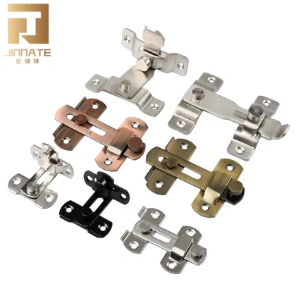 Stainless Steel Door Security Slide Latch Lock Systems