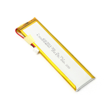 안정적인 6035135 3.7V 3500mAh 리튬 폴리머 배터리