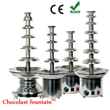 CHOCOLAZI Brand ALL Models 304# Stainless steel Commercial chocolate fountain