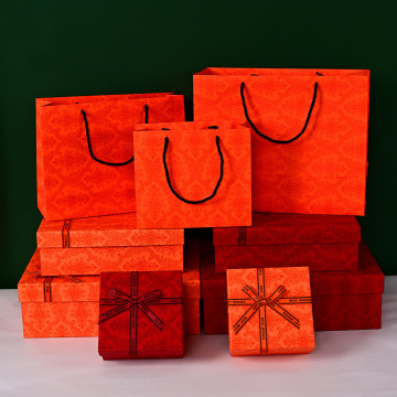 Custom Logo Book Shape Luxury Handbag Packaging Box