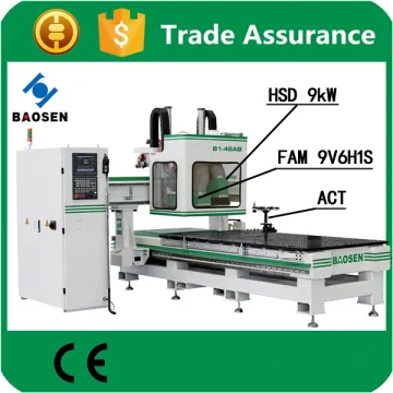 industrial machine cnc router wood multi with japanese yaskawa servo motor