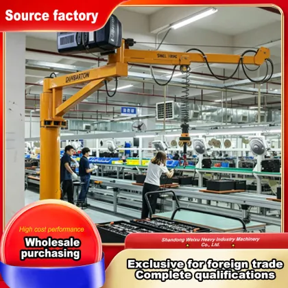 Advanced Intelligent Boom Crane with Smart Controls