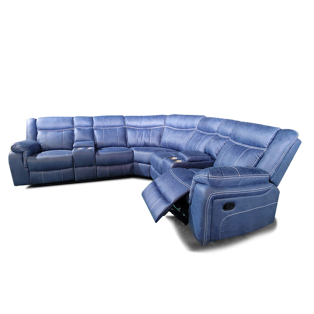 Corner Reclinable Sofa for Small Living Room