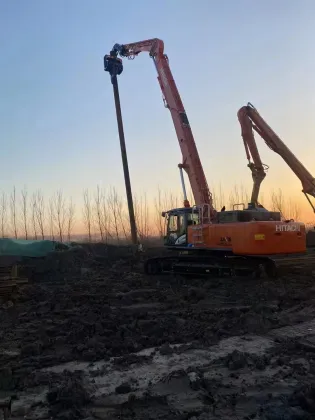 Fast Pile Driver: Steel Sheet Pile and Excavator Pile Driver