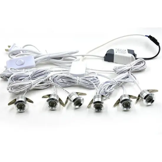 Colorful Series and Parallel Small Spotlight Connections