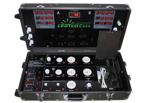 T8-g13 Portable Led Suitcase Dimmable Engine , Led Demo Case