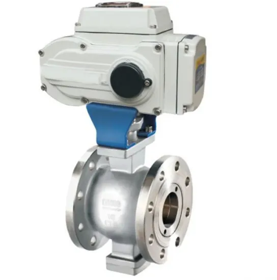 Customized Flange Ending Electrically Adjustable Valve