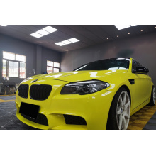 Glossy Lemon Yellow Car Wrapping1.52*18M