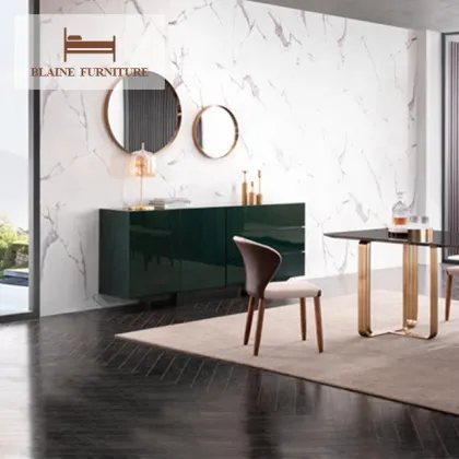 Nordic Customized Wholesale Solid Ash Wood Cupboard for Dining Room